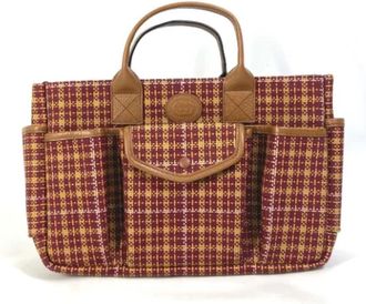 Gucci Pre-owned Canvas gucci-bags - Dames - Vintage Shopper - Bruin - ONE Size - Vintage