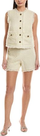Sail to Sable Sail To Sable 2Pc Tweed Wool-Blend Top & Short Set