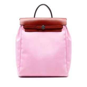 Herm&egrave;s Pre-owned Hermes Toile Herbag GM Backpack Ladies TT4OSYXBOXCBDMAM
