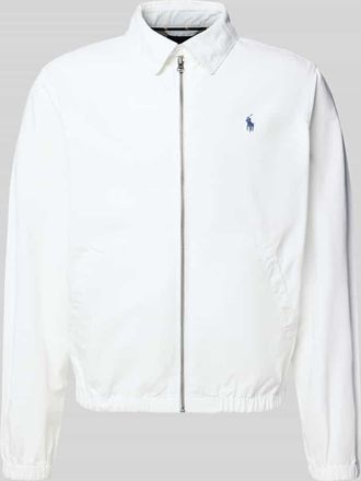 Polo Ralph Lauren Regular Fit Blouson aus reiner Baumwolle in Offwhite, Gr&ouml;&szlig;e XXL