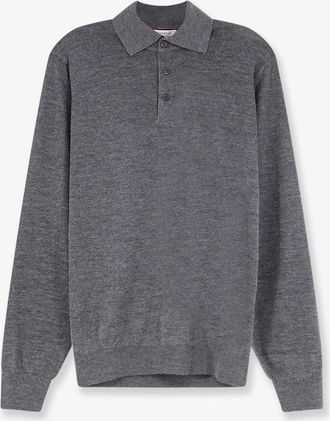 Brunello Cucinelli Maglia Polo in cashmere e seta - BRUNELLO CUCINELLI - gender_Man