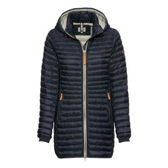 Camel Active Gewatteerde Jas - Dames - Winterjassen - Blauw - 5XL - Leer - Jassen
