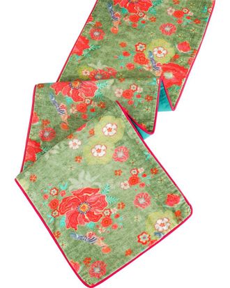 Tiramisu Emerald Enclave Velvet Tapestry