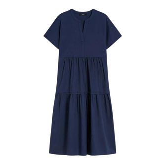 Max Mara Midi Dresses, female, Blue, Size: L Max Mara Weekend Dresses Blue