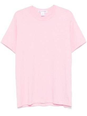 Comme Des Gar&ccedil;ons logo-print T-shirt - men - Cotton - L - Pink