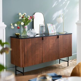 La Redoute Interieurs Buffetkast 3 deuren, fineer notenhout, Helina