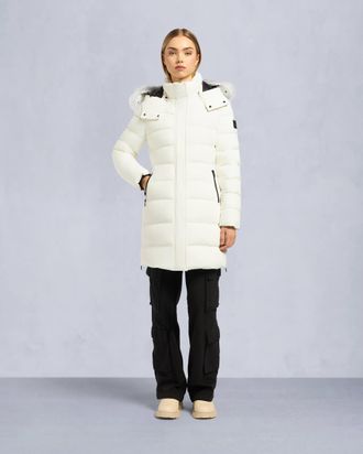 Moose Knuckles Womens Watershed Shearling Parka