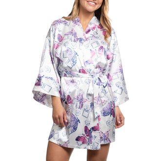 In Bloom by Jonquil Summer Robe in Ivory at Nordstrom Rack, Size X-Small/small
