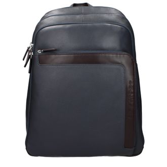 Piquadro Uomos Zaini E Marsupi Pelle Grigio/Marrone