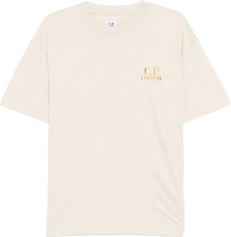 C.P. Company T-Shirt - Heren - T-shirts - Beige - L - Tops
