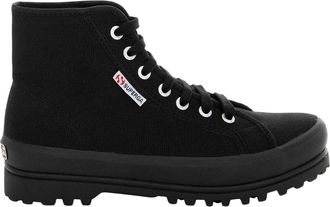 Superga Dames/Dames 2341 Alpina Canvas Hoge Top Schoenen (Zwart)
