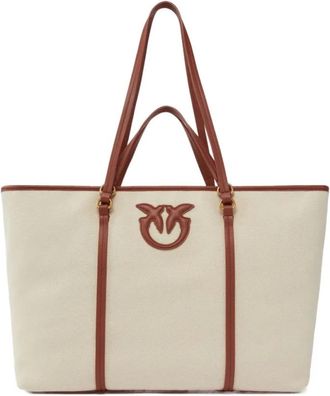 Pinko Mujer, Bolsos, Beige, Talla: ONE Size