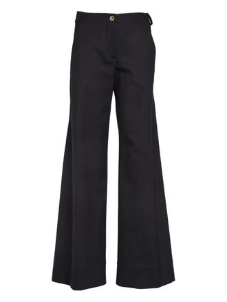 Ql2 Quelledue Marica flat-front trousers - Black
