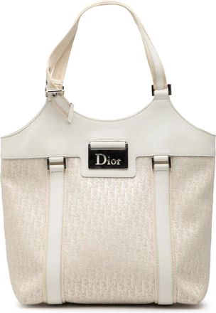 Dior 2006 Diorissimo Trotter Canvas Street Chic tote bag - Bianco