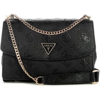 Guess Cresidia II Convertible Crossbody Flap Bag - female - Guess - Shoulder Bags - Black - ONE SIZE - Bags