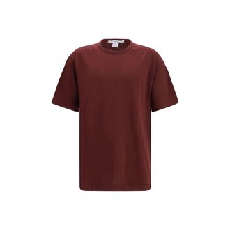 Comme Des Gar&ccedil;ons Bordeaux Katoenen T-Shirt