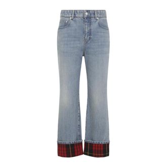 Alexander McQueen Dames, Jeans, Blauw, Maat: W27 Katoen