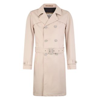 Herno Trench Coats, male, Beige, Size: L Elegant long beige trench for every occasion