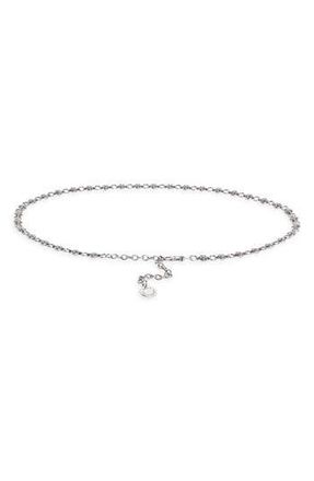 BCBGeneration Small Western Ornament Chain Link Belt in Antique Nickel at Nordstrom Rack, Size Large/x-Large