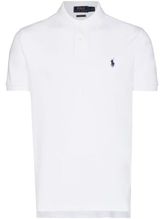 Polo Ralph Lauren White Embroidered Logo Polo