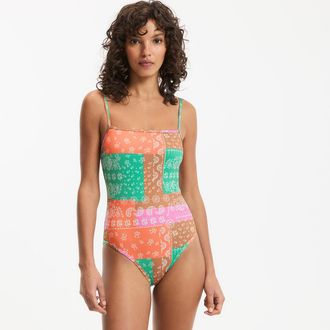 La Redoute Collections Badpak met bandana-motief