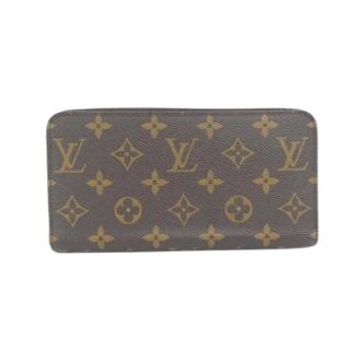 Louis Vuitton Pre-owned Wallets, female, Brown, Size: ONE SIZE Pre-owned Monogram Long wallet (bi-fold)