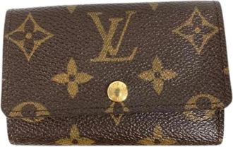 Louis Vuitton Pre-owned Canvas Sleutelhanger - unisex - Vintage Accessoires - Bruin - ONE Size - Vintage