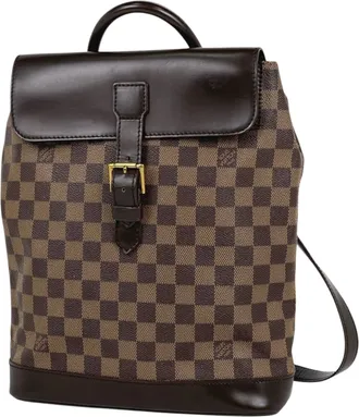 Louis Vuitton Brown Damier Canvas Backpack (Pre-Owned)