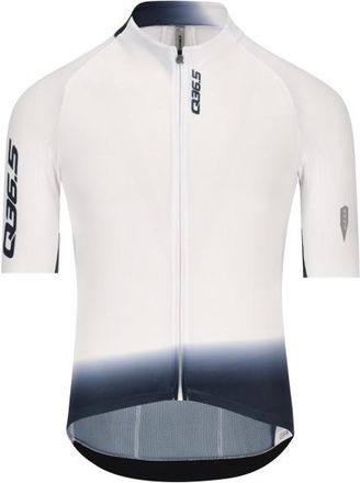 Q36.5 Gregarius Pro Collar Fade Signature Jersey Velotrikot f&uuml;r Herren | wei&szlig;