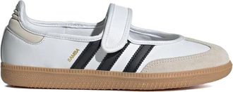 adidas Samba Jane Ballerina - Dames - Ballerinas - Wit - 40 EU - Leer - Schoenen