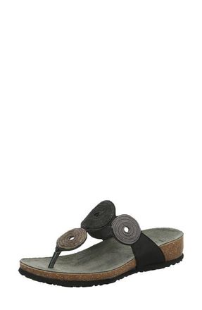 Think Julia Circles Flip Flop in Black at Nordstrom, Size 11-11.5Us