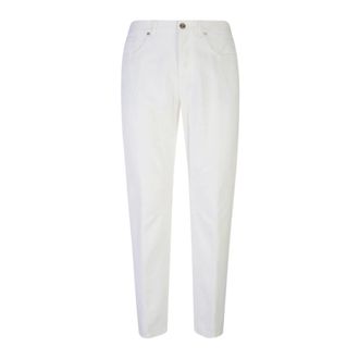 Eleventy Pantalone Pences Bottoniera - male - Eleventy - Slim Fit Jeans - White - W30 - Jeans