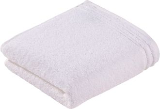 Vossen Badetuch »Calypso Feeling« mit schmaler Bordüre, aus 100% hochwerter Baumwolle, Vegan, einfarbig