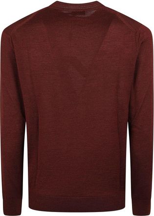 Etro Wool and Silk Blend Sweater - Burgundy