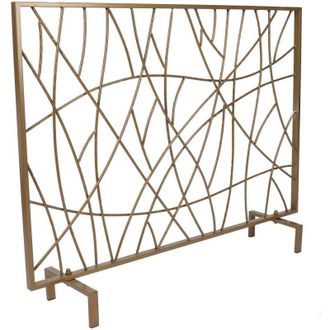 OEM Pantalla Para Chimenea, Estilo Moderno, Protector Contra Chispas De Chimenea -crezuo