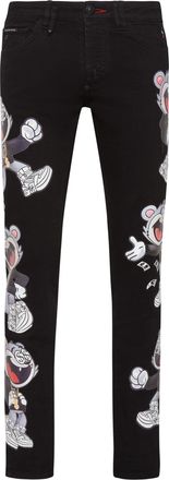 Philipp Plein Denim Super Straight Cut Money