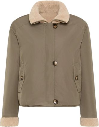 Fuchs Schmitt Giacca in ecopelliccia - - Jackets - Donna - Beige - 2XL