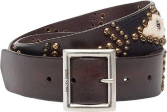Golden Goose Sierra Riem - Dames - Riemen - Bruin - 75 CM - Leer - Accessoires