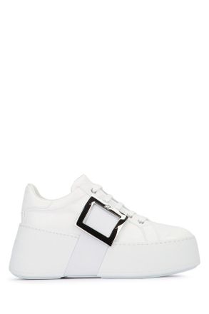 Roger Vivier Viv Skate High Abs Met Sneakers