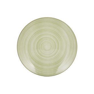 KASANOVA Piatto frutta porcellana verde 19,3 cm Petali