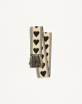 Valentino Garavani Antibes Cotton Scarf With Fringe