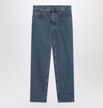 Burberry Medium-Blue Regular-Fit Jeans