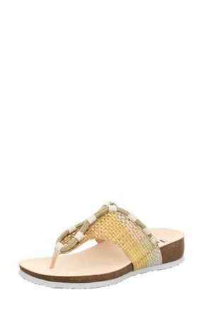 Think Julia Rope Flip Flop in Sand Combo at Nordstrom, Size 10-10.5Us
