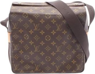 Louis Vuitton Pre-owned Vintage Schoudertas - Dames - Vintage Schoudertas - Bruin - ONE Size - Leer - Vintage