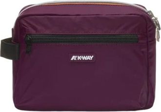 K-Way Travel Organizer Bag Demu - Dames - Toilettassen - Bruin - ONE Size - Polyester - Tassen