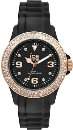 Ice Watch Stone Sili Black Dial Mens Watch ST.BK.U.S.09