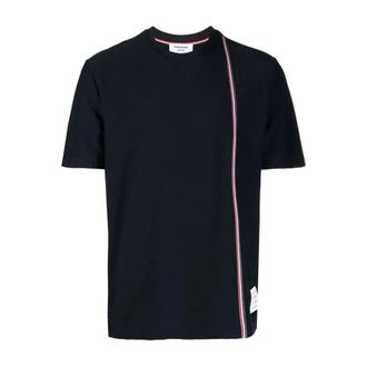 Thom Browne Heren, Tops, Blauw, Maat: M Jersey