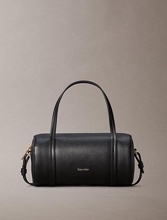 Calvin Klein Bolso Duffle Con Logo En L&aacute;mina Peque&ntilde;a