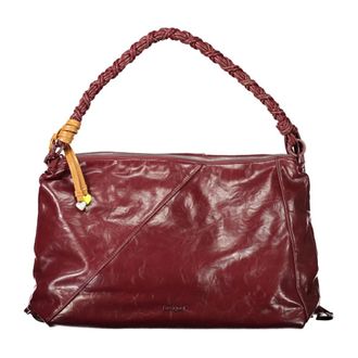 Desigual Shoulder Bags, female, Purple, Size: ONE SIZE Leiria Burgundy Rodio Bag