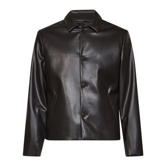 Costumein Micahnaha 600 - Heren - Leren en Su&egrave;de Jassen - Bruin - XL - Leer - Jassen